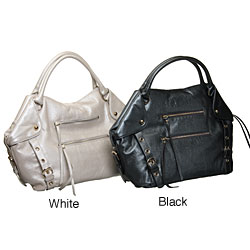 Hype 'Carolina' Soft Double Face Leather Handbag