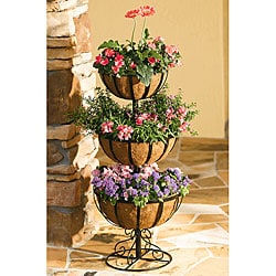 Metal 3-tier Jardiniere