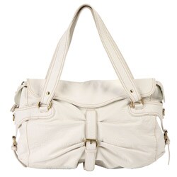 Melie Bianco Gathered Handbag