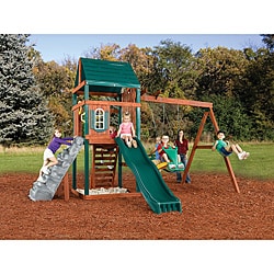 Brentwood Wood Complete Swing Set Kit