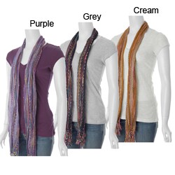 Self Esteem Junior's V-neck Tee with Scarf