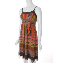Sangria Women's Spaghetti Strap Dress
