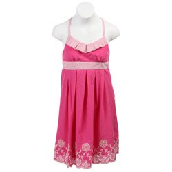 FINAL SALE Hype Girl's Pink Sundress