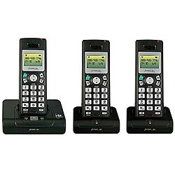 American Telecom RA23634H DECT 6.0 3-phone Combo (Refurbished)