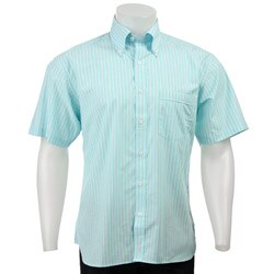 FINAL SALE Alex Cannon Men's Short-sleeve Stripe Shirt