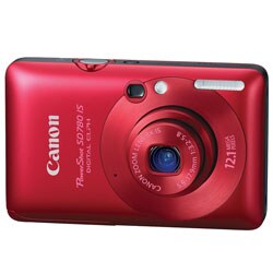 Canon PowerShot SD780IS 12.1MP Red Digital Camera