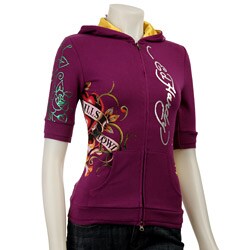 Ed Hardy Intimates Women's 'Love Kills Slowly' Hoodie