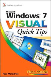 Windows 7 Visual Quick Tips (Paperback)