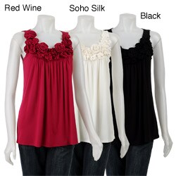 Grace Elements Women's Rosette Tank Top
