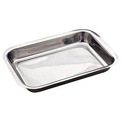 Grade 18/8 Stainless Steel Roasting Pans (Pack of 2)