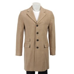 French Connection Men's Brushed Moleskin Car Coat