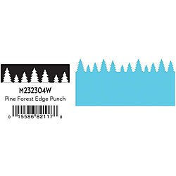 Martha Stewart 'Pine Forest' Edge Punch