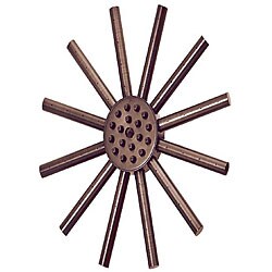 Victorian Bronze Sun-shaped Rain Showerhead