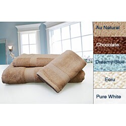 Organic Combed Cotton 3-piece Towel Sets (Case of 20)