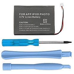 Replacement 3.7-volt Li-ion Battery for iPod Photo