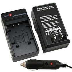 Compact Battery Charger Set for Nikon LI-78 / EN-EL-11