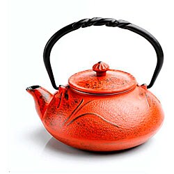 Rosseto Cast Iron 18.6-oz Brown Teapots (Pack of 6)