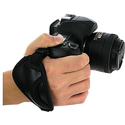 Eforcity Black Heavy-duty Camera Hand Strap