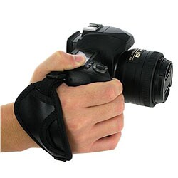 Black Heavy-duty Camera Hand Strap