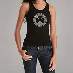 Los Angeles Pop Art Women's Irish Eyes Tank Top