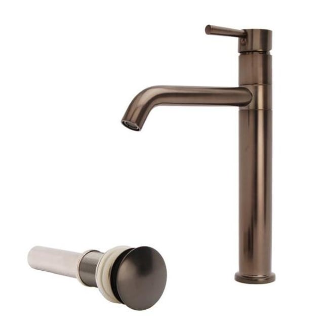 Fontaine European Brushed Bronze Vessel Filler Bathroom Faucet