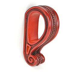 Wood Collection Beaded Drapery Sconce