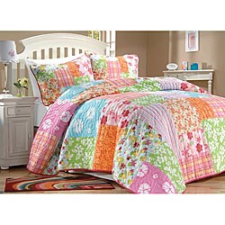 Aloha Multicolor Quilt Set