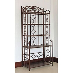 Iron 5-tier Baker's Rack