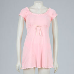 Ilusions Women's Off-shoulder Baby Doll Set