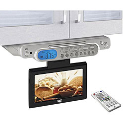 GPX KCLD8887 Under-cabinet 8.1-inch LCD TV/ DVD Player (Refurbished)