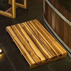 Farmed Teak Oil Finished Spa Mat (Thailand)