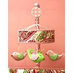 My Baby Sam Pink Paisley Splash Mobile