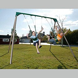 Lifetime A-Frame Swing Set
