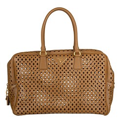 Prada Saffiano Fori Boston Bag