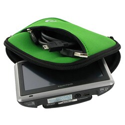 Green Neoprene Sleeve 4.3-inch GPS Case 