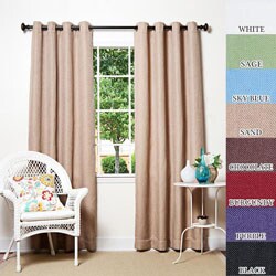 Basketweave Indoor/ Outdoor 84-inch Patio Curtains