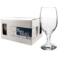 Challenger 8.5-oz White Wine Glasses (Pack of 12)