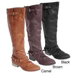 Glaze by Adi Women's Tall Back-zip Boots