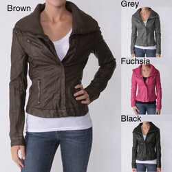Ci Sono by Adi Junior's PVC Bomber Jacket