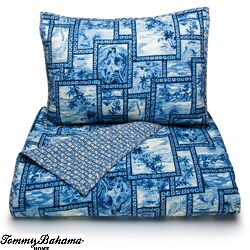 Tommy Bahama Indigo King-size Quilt Set