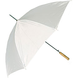 RainWorthy 48-inch All-white Umbrellas (Case of 24)