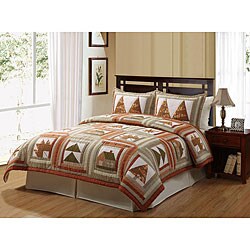 Log Cabin Mini Quilt Set