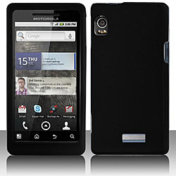 Motorola Droid 2 A955 Black Snap-on Protective Case