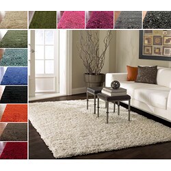 Alexa My Soft and Plush Multi Shag Rug (5'3 x 7'6)