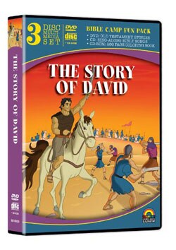 The Old Testament Bible Stories For Children - The Story of David - DVD/CD (DVD)