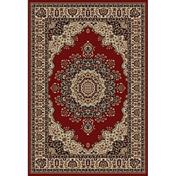 Soho Red Oriental Rug (5'3 x 7'3)