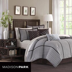 Madison Park Bainbridge 7-piece King/Cal-King Comforter Set