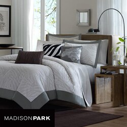 Madison Park Sasha 6-piece King-size Duvet Cover Set