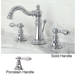 American Patriot Widespread Chrome Bathroom Faucet