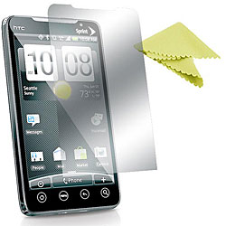 SKQUE HTC Evo 4G Screen Protector (Pack of 3)